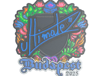 Sticker | ultimate (Embroidered) | Budapest 2025 image