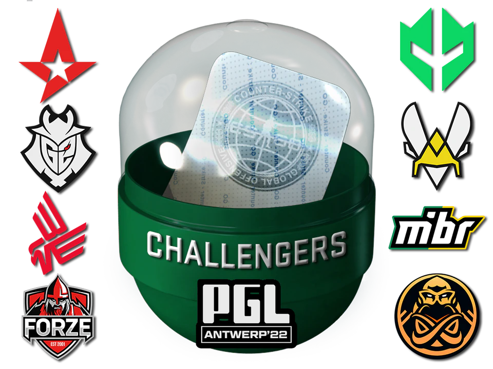 Antwerp 2022 Challengers Sticker Capsule