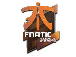 Sticker | Fnatic (Holo) | Boston 2018 image