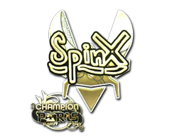 Sticker | Spinx (Gold, Champion) | Paris 2023 image