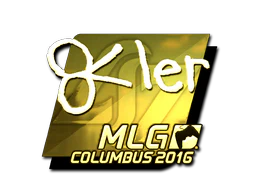 Sticker | reltuC (Gold) | MLG Columbus 2016 image