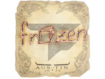 Sticker | frozen | Austin 2025 image