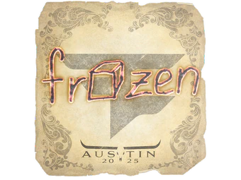 Sticker | frozen | Austin 2025 image