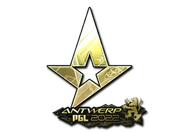 Sticker | Astralis (Gold) | Antwerp 2022 image