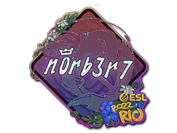 Sticker | n0rb3r7 (Glitter) | Rio 2022 image
