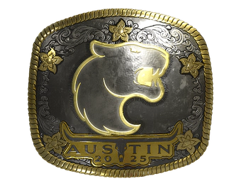 Sticker | FURIA (Gold) | Austin 2025 image