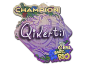 Sticker | qikert (Champion) | Rio 2022 image