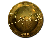 Sticker | JaCkz (Gold) | Katowice 2019 image