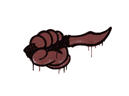 Sealed Graffiti | Backstab (Brick Red)