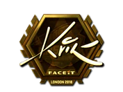 Sticker | Kvik (Gold) | London 2018 image