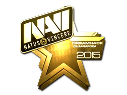 Sticker | Natus Vincere (Gold) | Cluj-Napoca 2015 image
