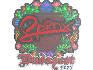Sticker | Spinx (Embroidered) | Budapest 2025