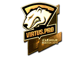 Sticker | Virtus.Pro (Gold) | Boston 2018 image