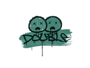 Sealed Graffiti | Double (Frog Green) image