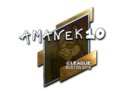 Sticker | AmaNEk (Foil) | Boston 2018 image