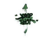 Sealed Graffiti | Jump Shot (Jungle Green) image