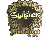 Sticker | Swisher (Gold) | Budapest 2025 image