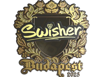 Sticker | Swisher (Gold) | Budapest 2025 image