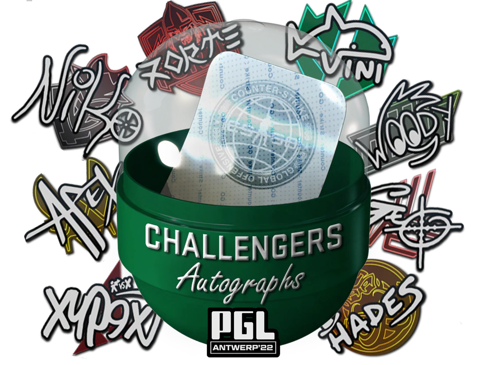 Antwerp 2022 Challengers Autograph Capsule