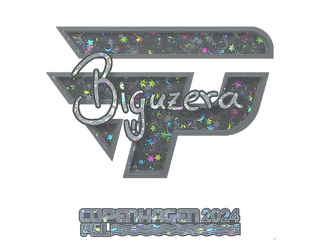 Sticker | biguzera (Glitter) | Copenhagen 2024