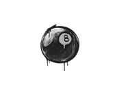 Sealed Graffiti | 8-Ball (Shark White) image