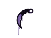 Sealed Graffiti | Karambit (Monster Purple) image