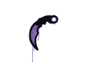 Sealed Graffiti | Karambit (Monster Purple) image