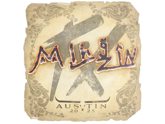 Sticker | mlhzin | Austin 2025 image