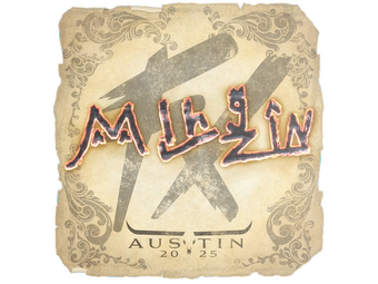 Sticker | mlhzin | Austin 2025 image