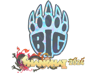 Sticker | BIG (Holo) | Shanghai 2024 image