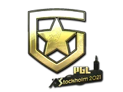 Sticker | Gambit Gaming (Gold) | Stockholm 2021 image