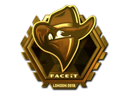 Sticker | Renegades (Gold) | London 2018 image