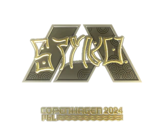 Sticker | STYKO (Gold) | Copenhagen 2024