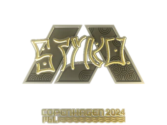 Sticker | STYKO (Gold) | Copenhagen 2024 image