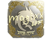 Sticker | magixx (Gold) | Austin 2025 image
