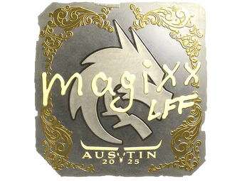 Sticker | magixx (Gold) | Austin 2025 image