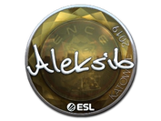 Sticker | Aleksib (Foil) | Katowice 2019 image