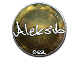 Sticker | Aleksib (Foil) | Katowice 2019