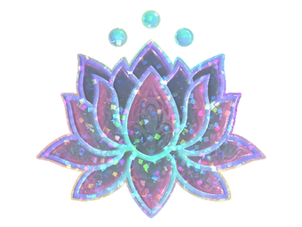 Sticker | Lotus (Glitter) image