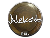 Sticker | Aleksib | Katowice 2019 image