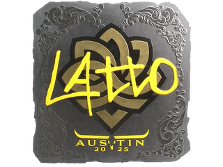 Sticker | latto (Foil) | Austin 2025
