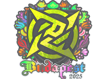 Sticker | Ninjas in Pyjamas (Holo) | Budapest 2025 image