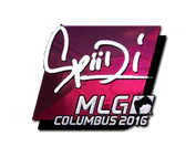 Sticker | Spiidi (Foil) | MLG Columbus 2016 image