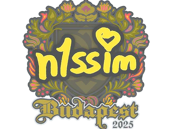 Sticker | n1ssim | Budapest 2025 image