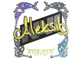 Sticker | Aleksib (Holo) | Austin 2025