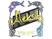 Sticker | Aleksib (Holo) | Austin 2025 image