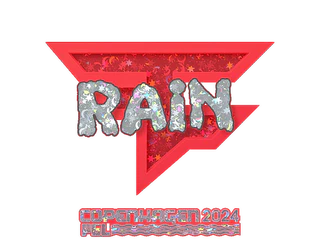 Sticker | rain (Glitter) | Copenhagen 2024