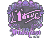 Sticker | L1haNg | Budapest 2025 image