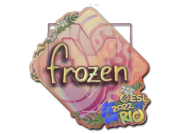 Sticker | frozen (Holo) | Rio 2022 image