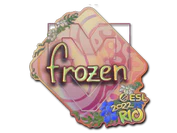 Sticker | frozen (Holo) | Rio 2022 image